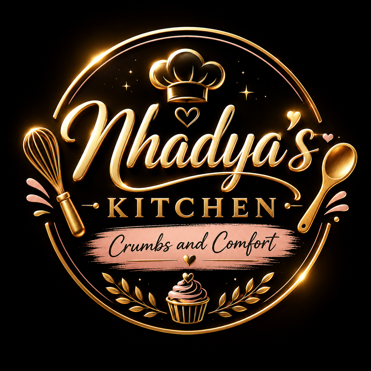 Nhadyas’ Kitchen logo — Crumbs and Comfort